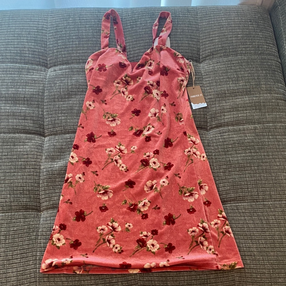 Forever 21 Pink Floral Dress